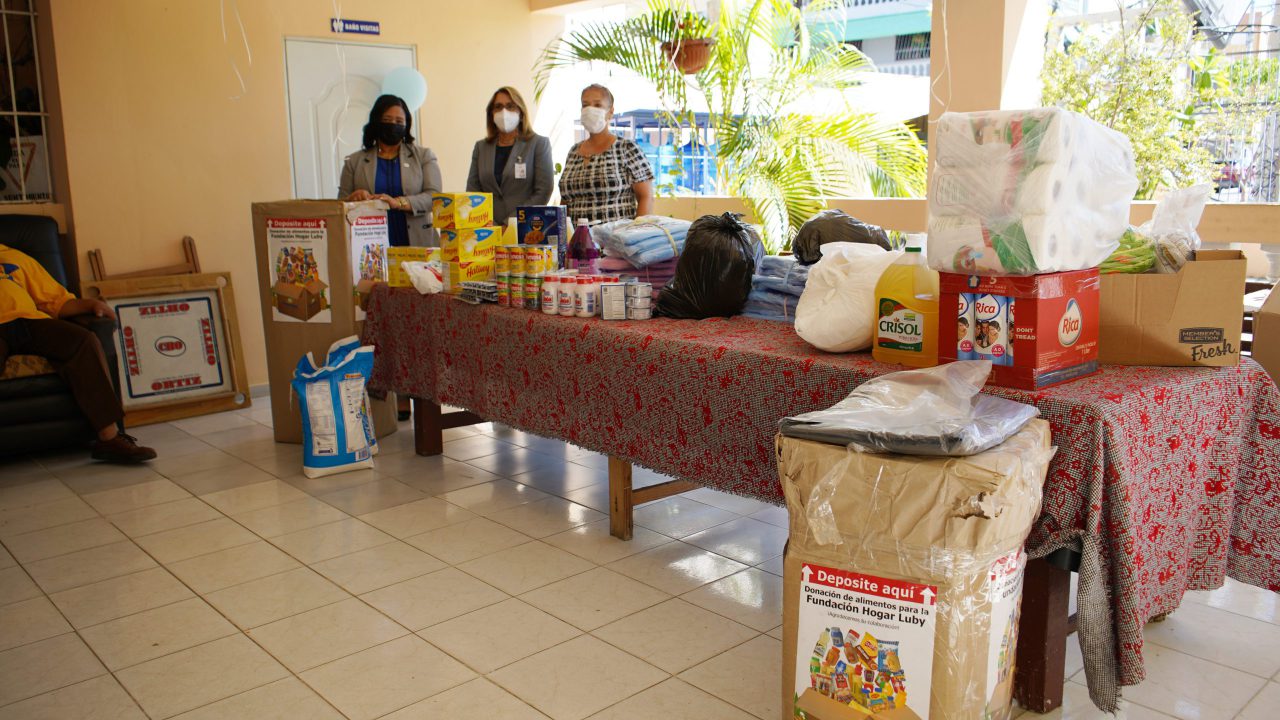 IDOPPRIL entrega donaciones de productos de primera necesidad